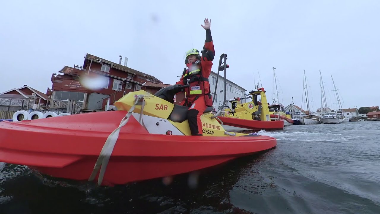 Sjöräddningssällskapet: Öppen båt på Rescuerunner
