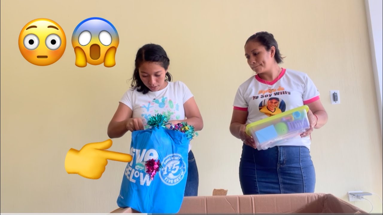 🟣Las muchachas abrieron una caja, y vean lo que pasó 😱🤔
