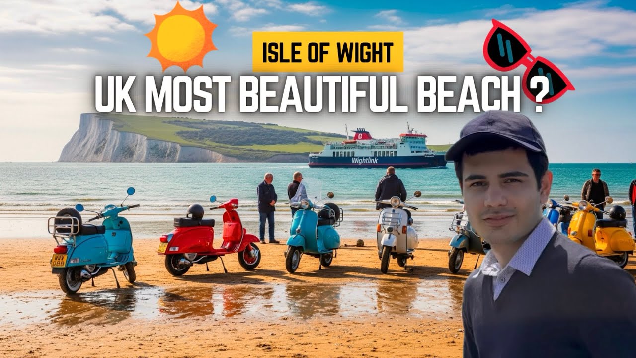 Beautiful Spots on the Isle of Wight | scooter rally 