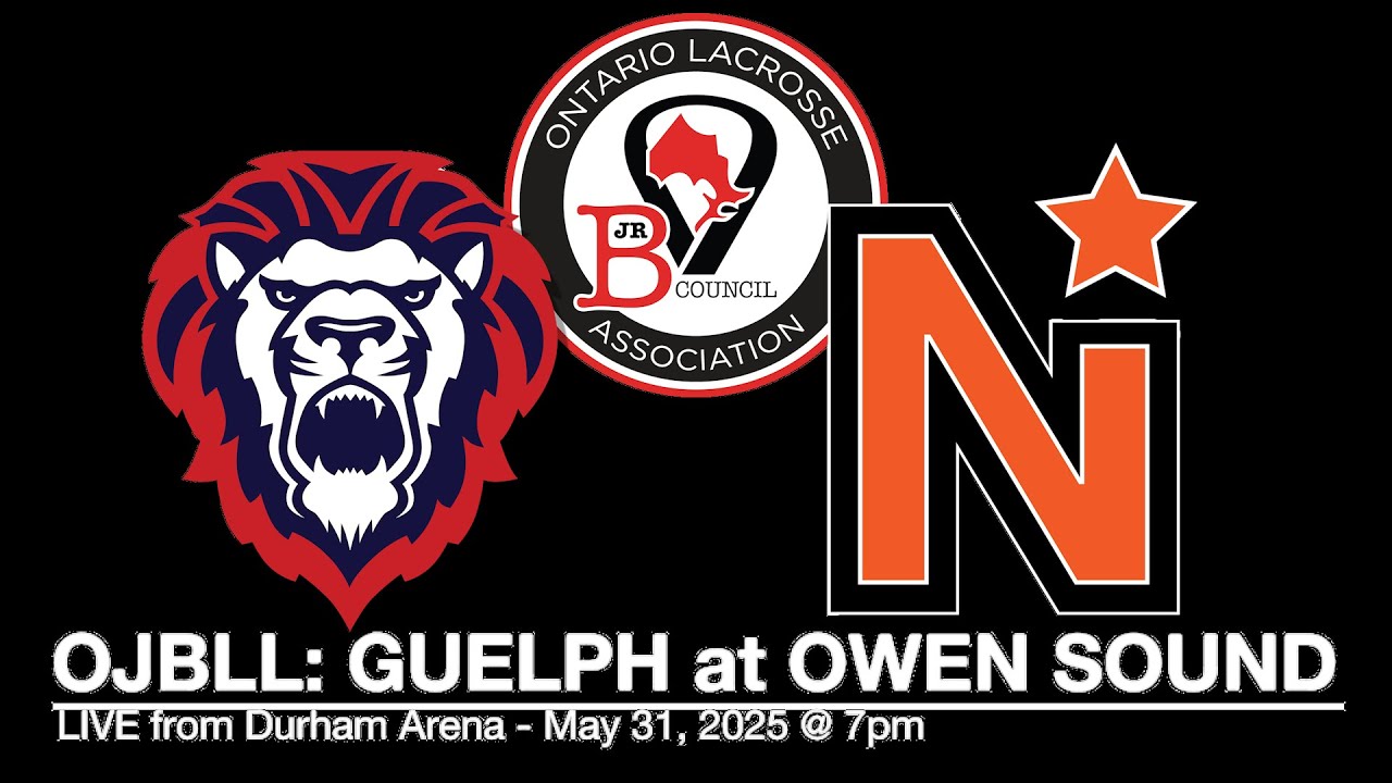 2025 OJBLL: Guelph Regals vs. Owen Sound North Stars - May 31, 2025 @ 7pm