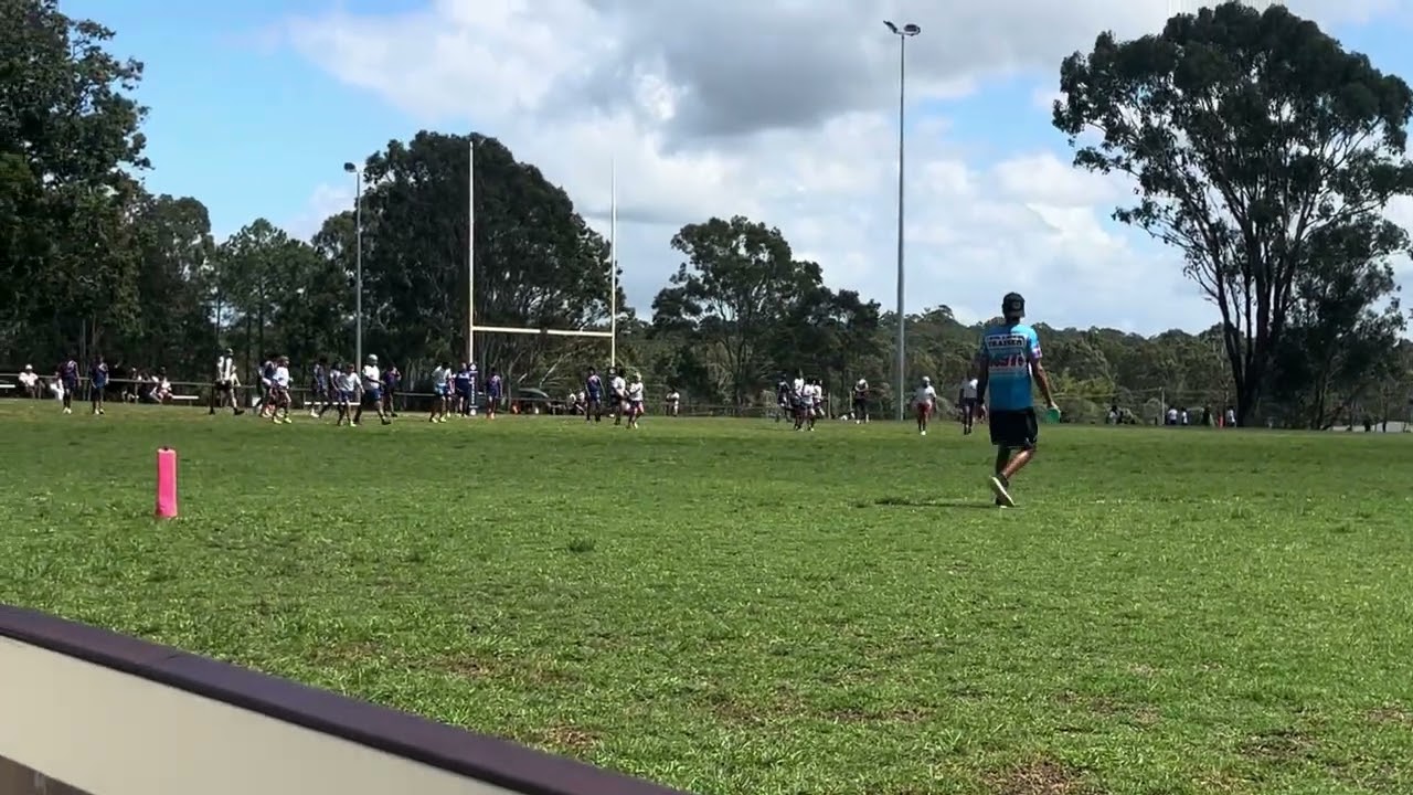 Mustangs under 13 trials 1st half 