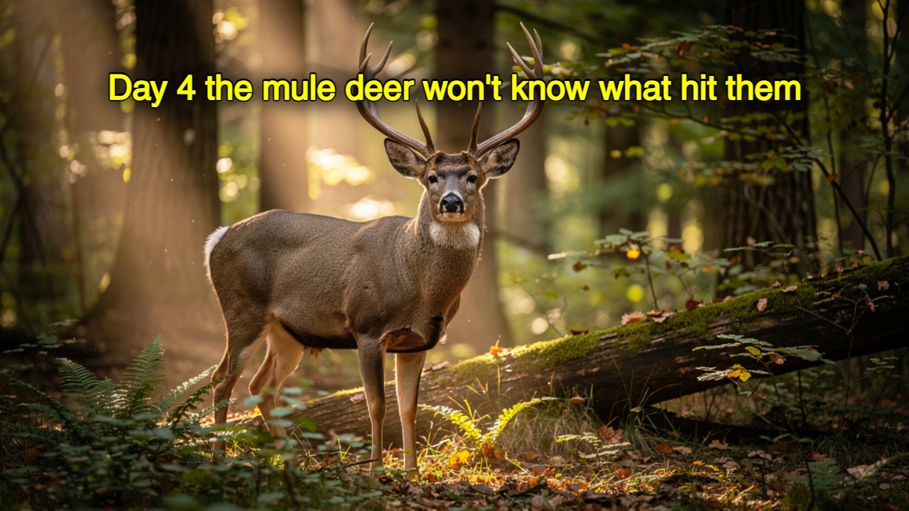 🔴Day 4 The mule deer won't know what hit them Part 2🔴