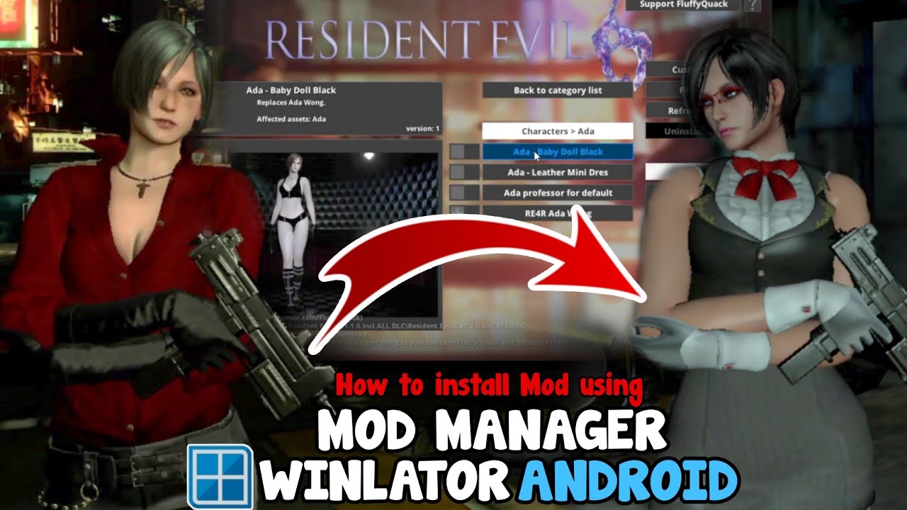 How to Install Game Mods in Winlator Emulator Android Using Fluffy Mod Manager
