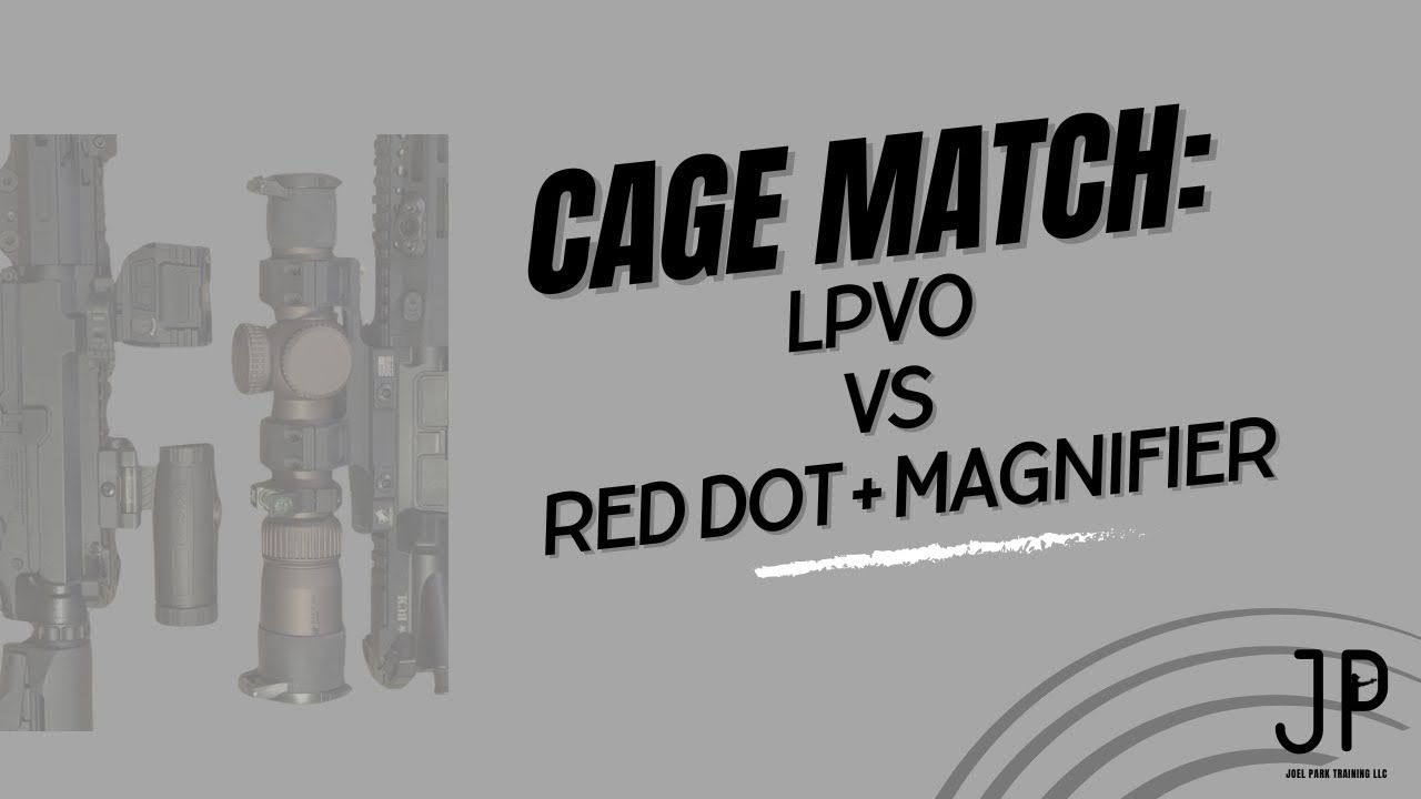 Бой в клетке - LPVO против коллиматорного прицела + увеличителя