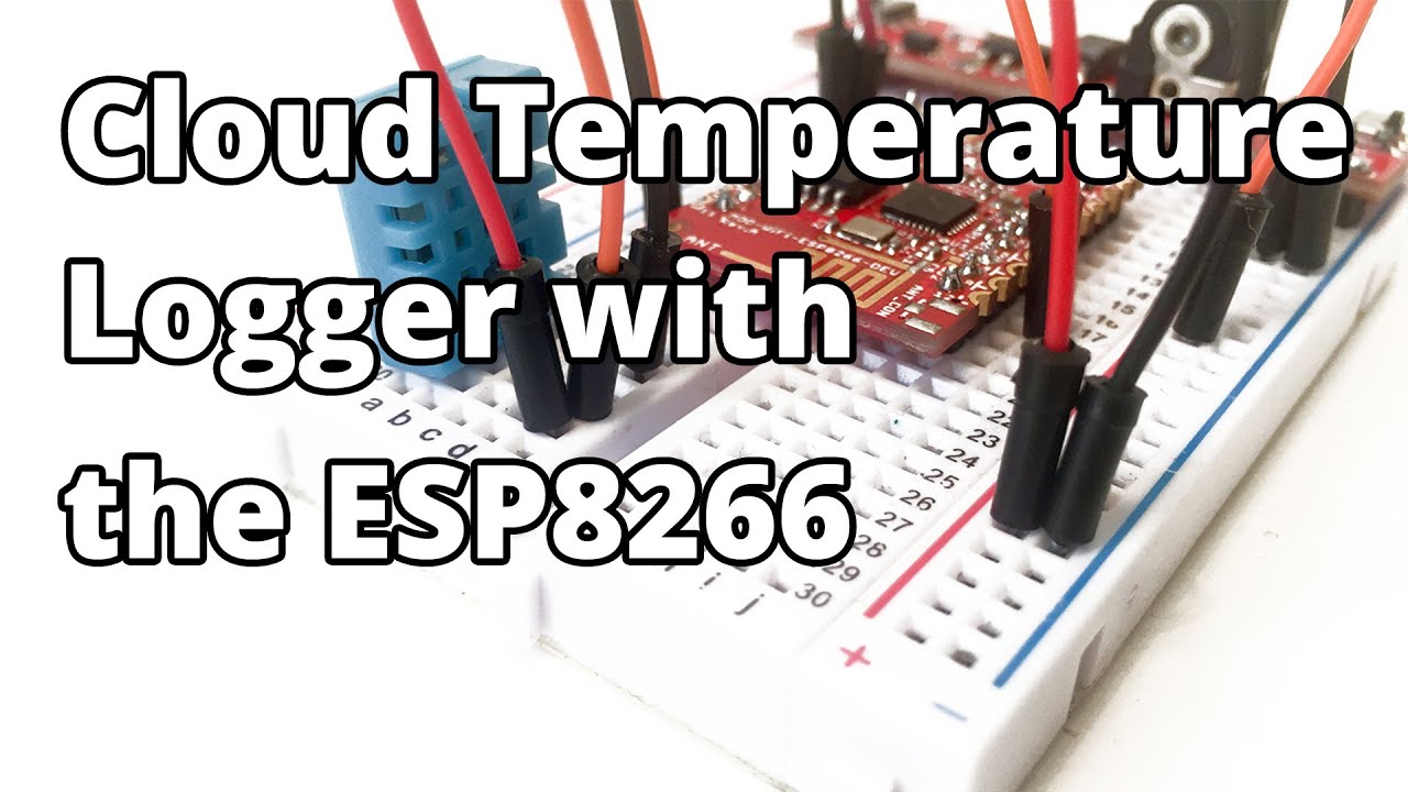 Cloud Temperature Logger with the ESP8266