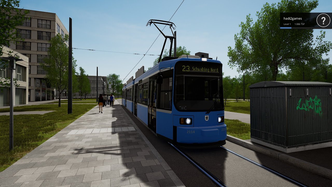 First update - line 23 - TramSim Munich