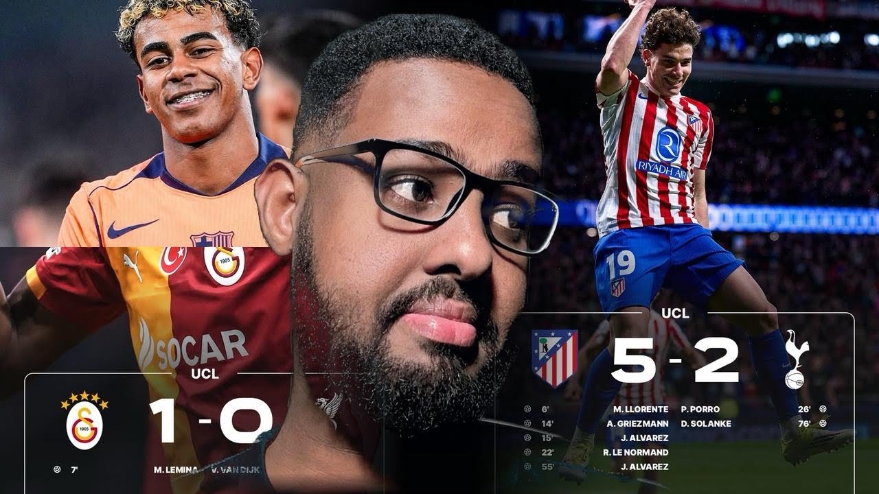 Falcelinta UCL: Barcelona Xilli Xun Badbaaday | Galatasaray Garaacday Liverpool & Spurs La Bahdilay!