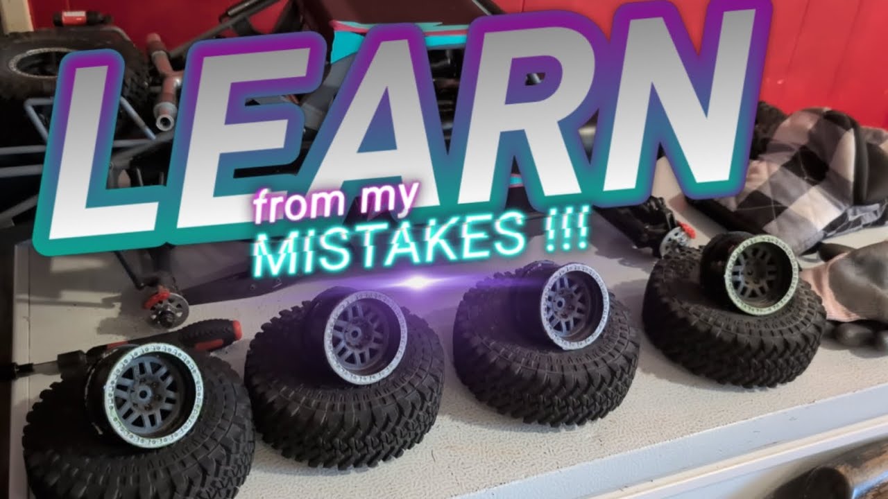 UNGLUING RC TIRES LOSI HAMMER REY 