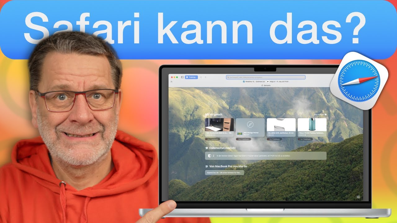 Safari ist KLASSE - und wird besser, wenn Du die Startseite anpasst 😊