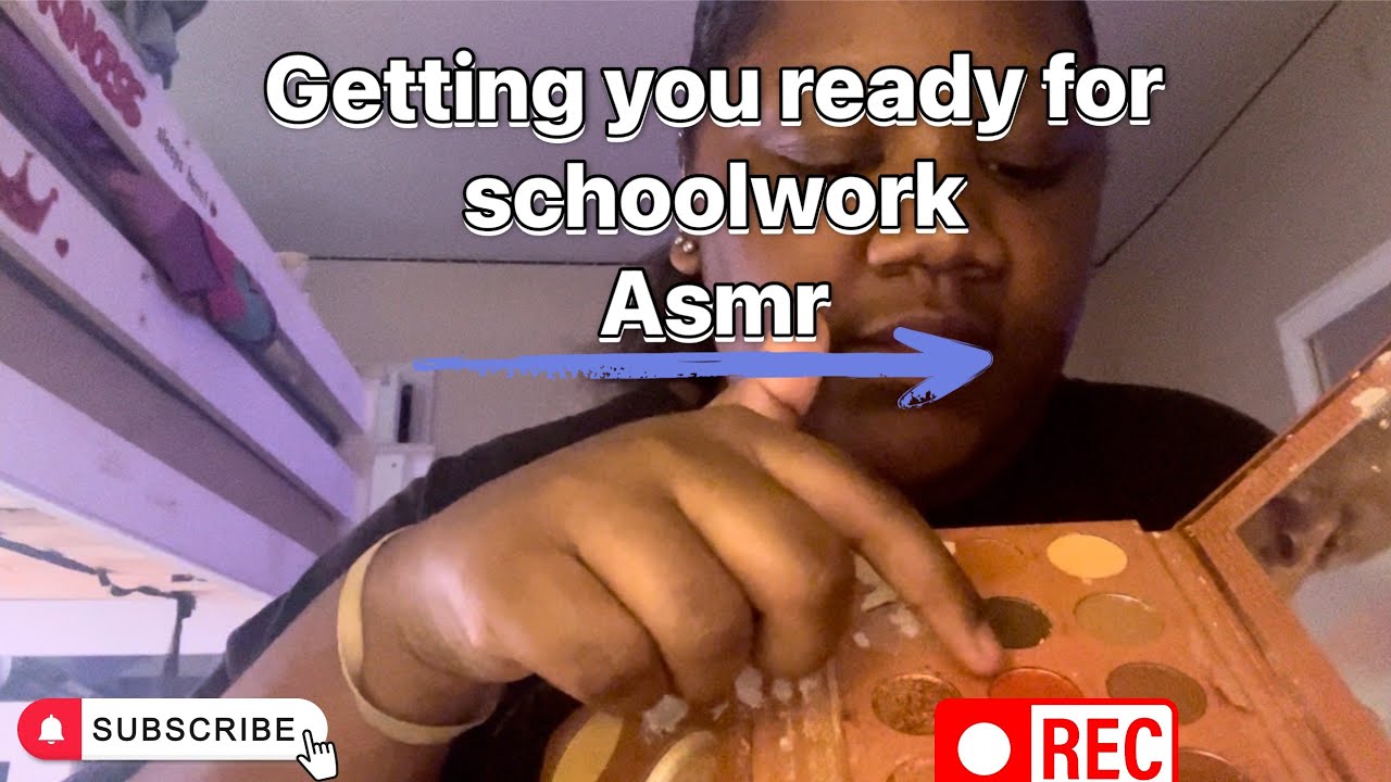 Getting you ready for school(ASMR)