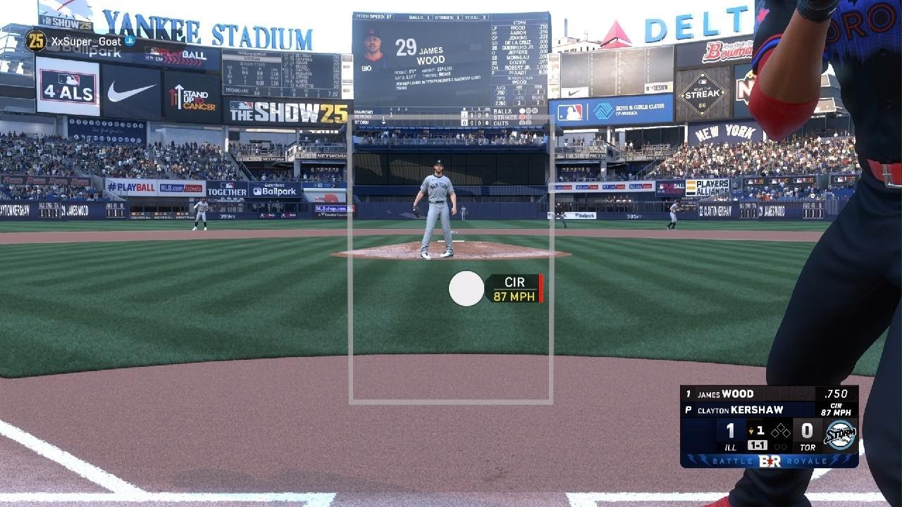 MLB The Show 25 Br streak