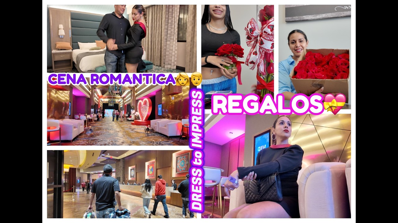 Día de SAN VALENTIN y llegamos al HOTEL😈 DRESS to IMPRESS👗 Me REGALO el PERFUME que tanto BUSCABA