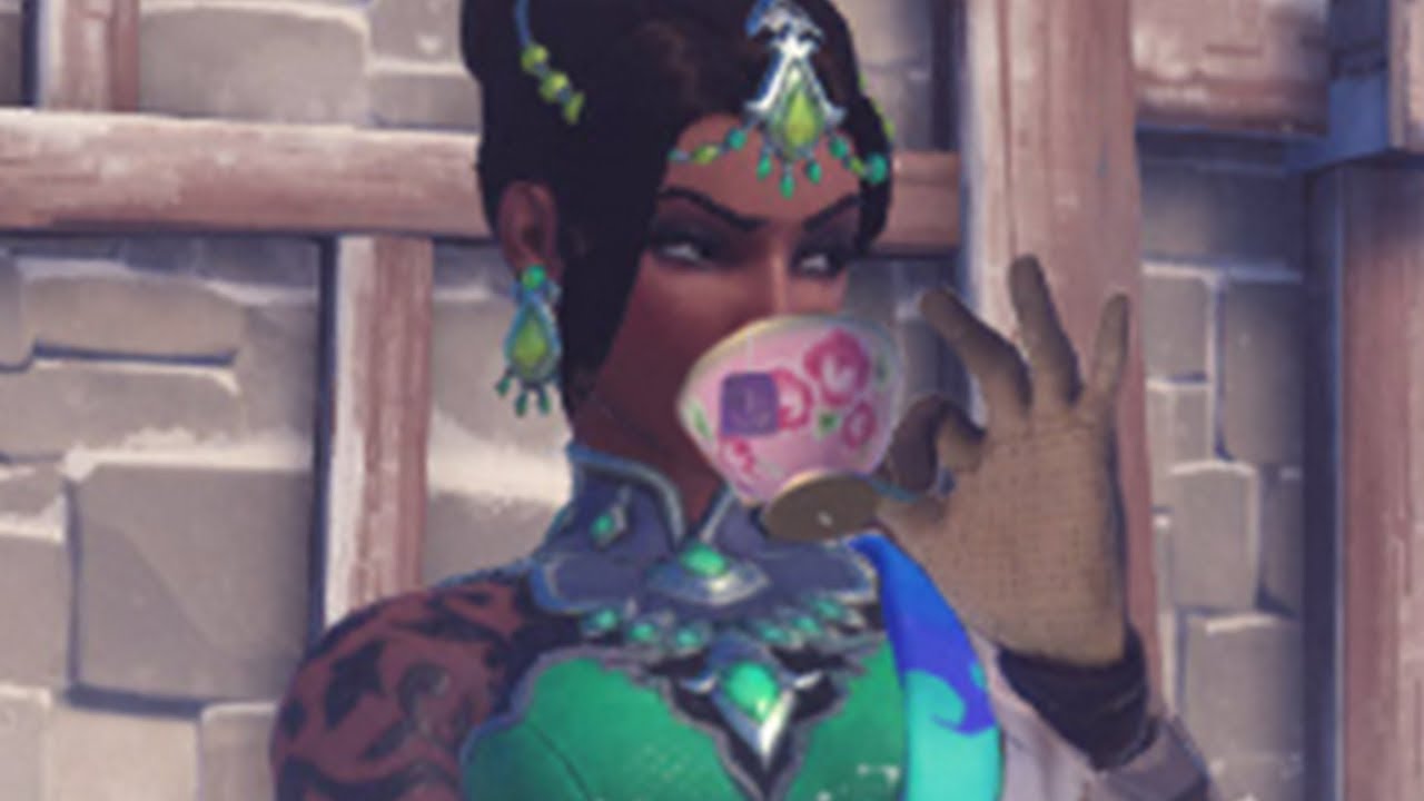 You're sittin' on your feelings, I'm sittin' on my throne - Overwatch