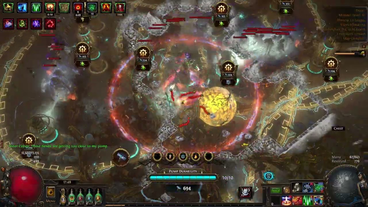 Witchmark BV Bog Shaman - Magic Blight 120% More Non-Unique