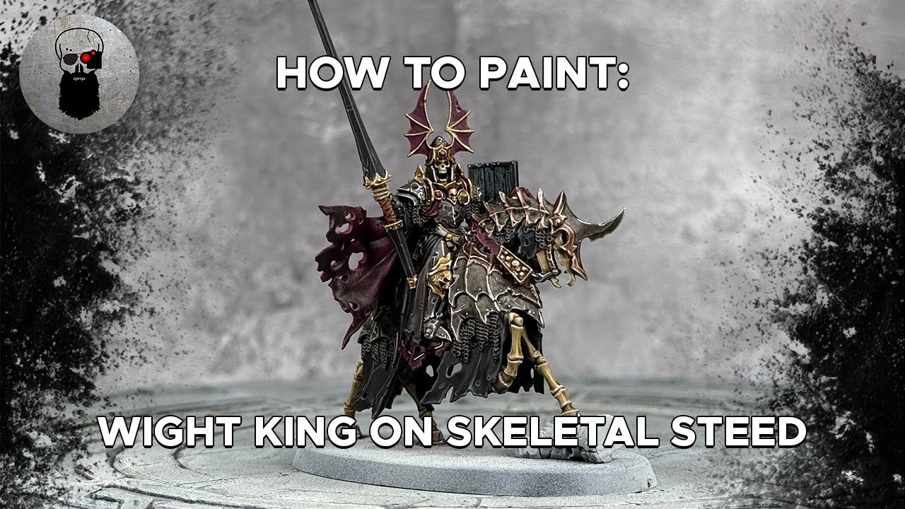 Contrast+ How to Paint: Wight King on Skeletal Steed