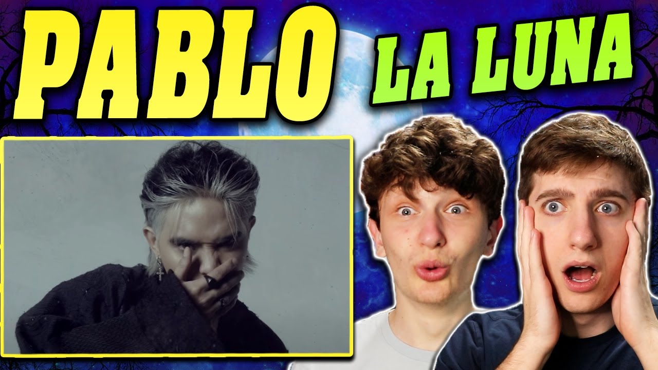 PABLO - 'La Luna' MV REACTION!!