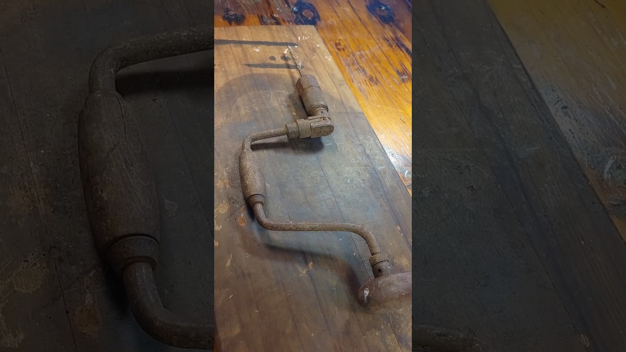 Rusty Hand Drill Restoration You Won't Believe The Before And After!
