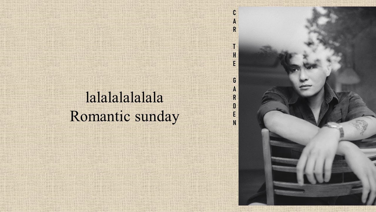 Car, The Garden (카더가든) - 'Romantic Sunday' Hometown Cha Cha Cha OST Part 1  (Easy Lyrics)