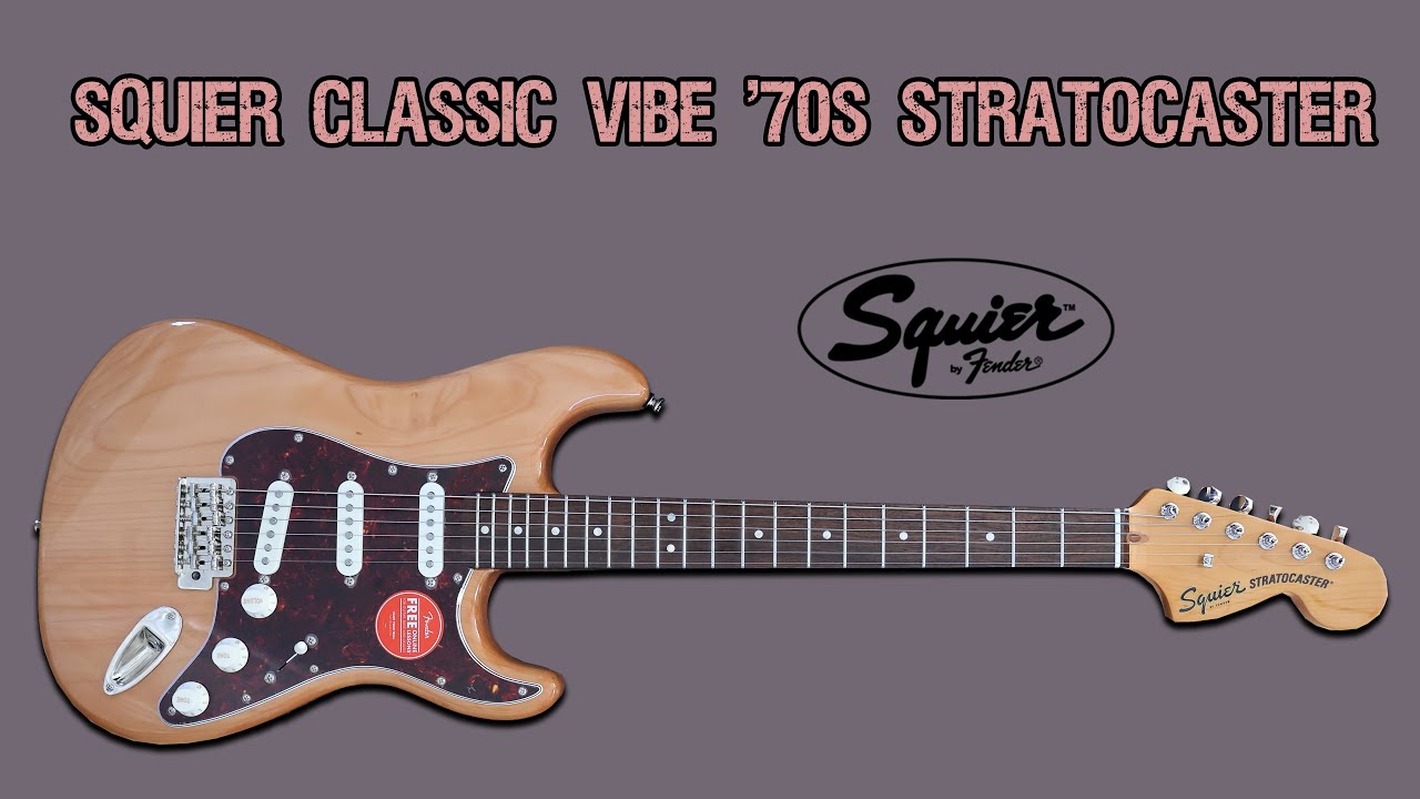 Гитара Fender Squier '70s Classic Vibe Stratocaster #fender #fendersquier #classicvibe