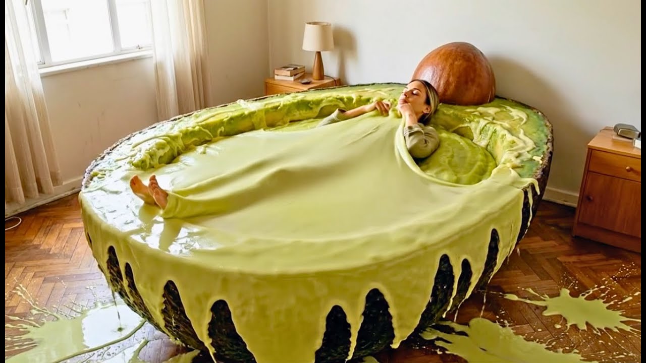 Which Crazy Bed Would You Choose Sleep In?  🛏️✨| Ultimate Oddly Satisfying AI ASMR | 33