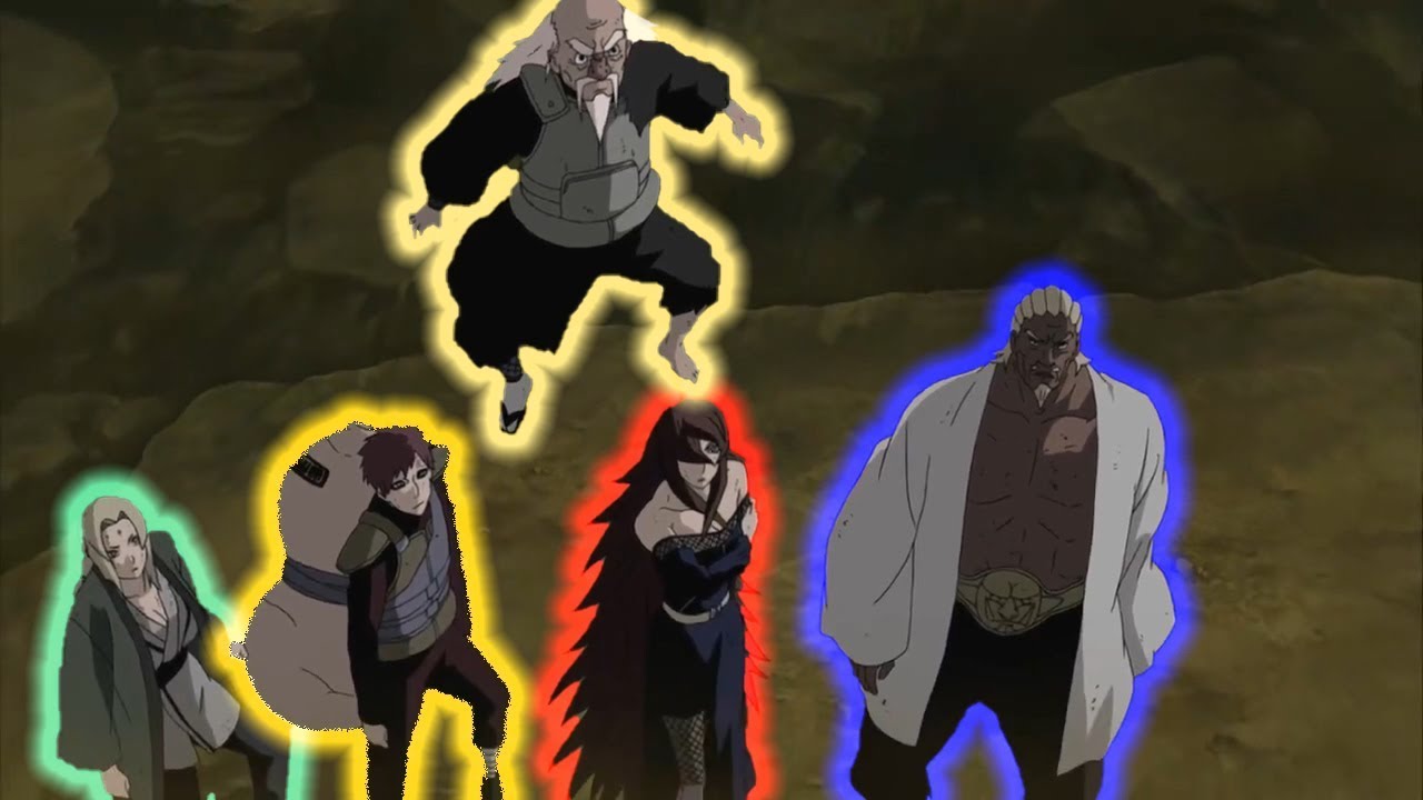 나루토 5카케vs우치하마다라