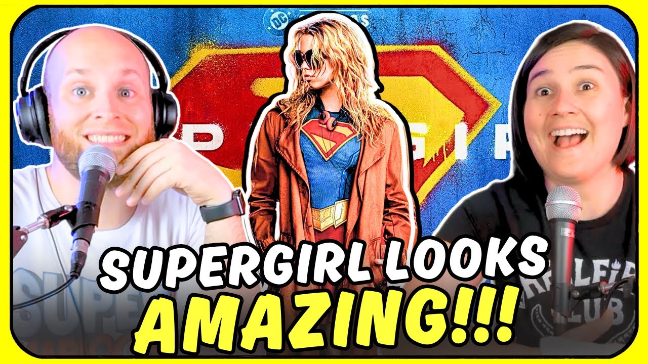 We Finally Watch The Supergirl Trailer! Supergirl (2026) Official Trailer LIVE Reaction