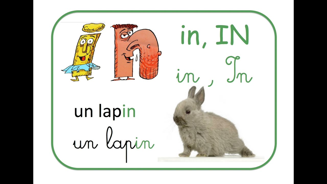 Ecrire des mots avec le son IN