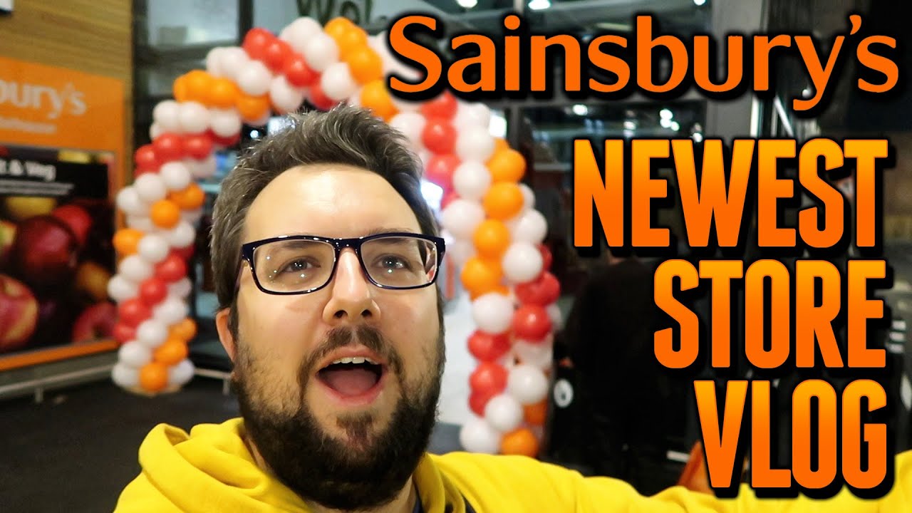 NEWEST Sainsbury's in the UK | Aylesbury Shopping VLOG