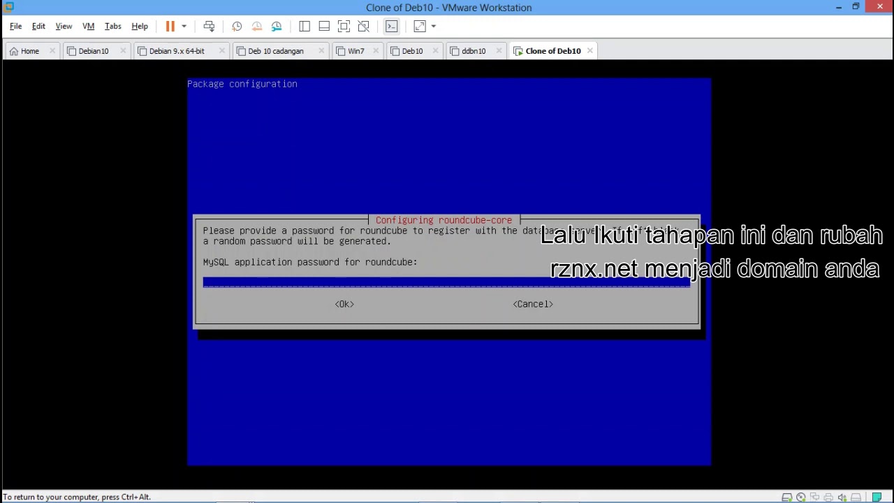 Install Mail Server Debian 10 RoundCube