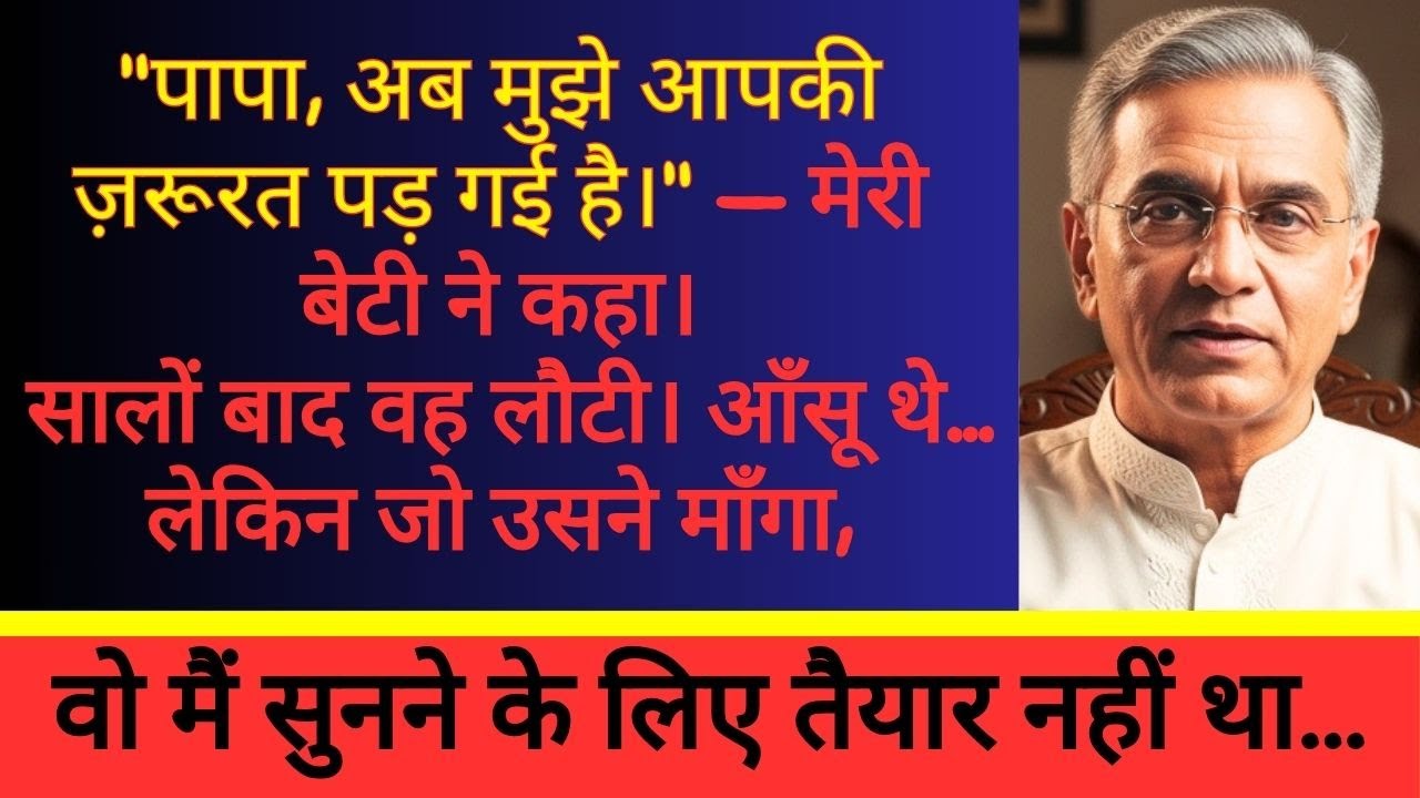 मेरी बेटी लौटी… लेकिन वजह ने मुझे तोड़ दिया
