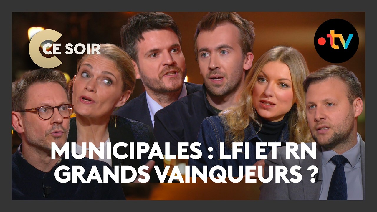 Que faut-il retenir du premier tour des municipales ? #-Debat #analyse - C Ce Soir du 16 mars 2026