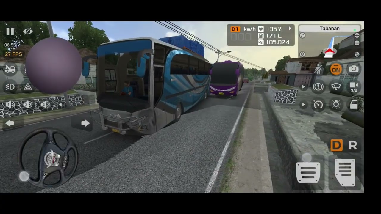 Finally we are going to drive Bus simulator Indonesia #road #Indonesia #Bus simulator Indonesia #BUS