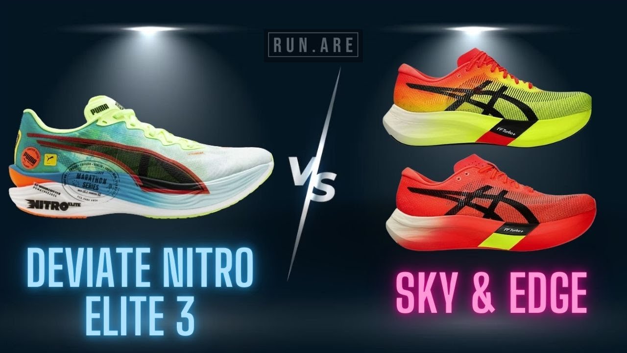 ASICS Metaspeed Sky Edge Paris против Puma Deviate Nitro Elite 3: сравнительный обзор кроссовок