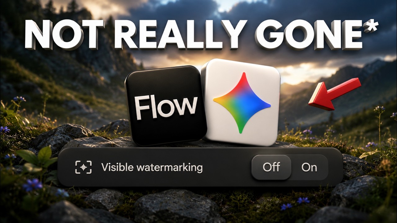 How to Disable the Visible Watermark on Google Flow Videos