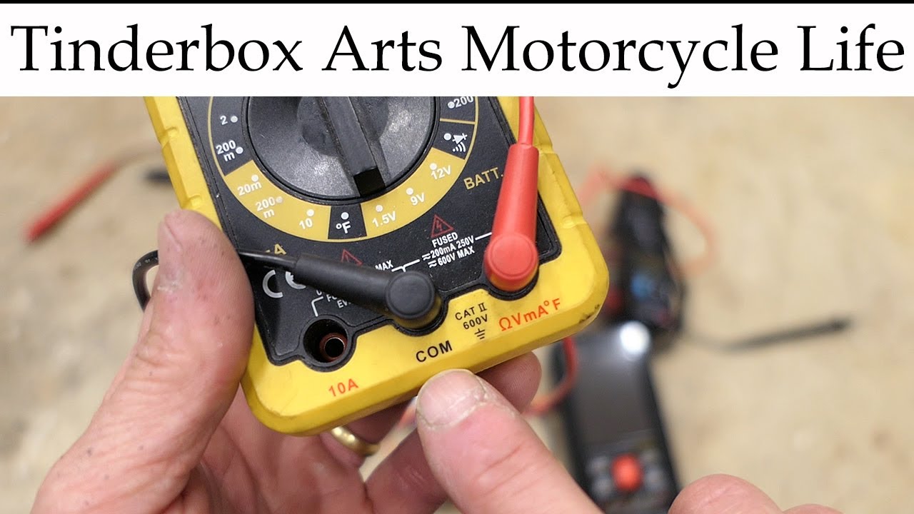 Basic Multimeter Use In Motorcycle Applications