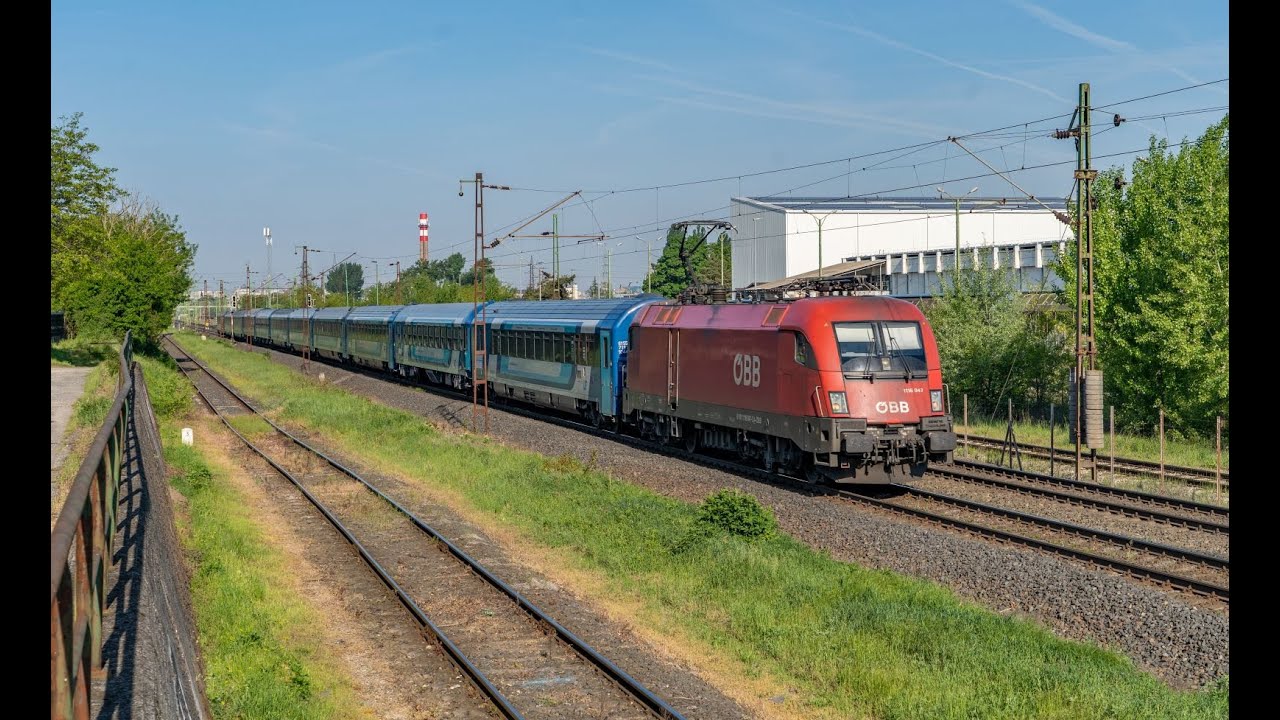 [ÖBB] Taurusy serii 1116 w kompilacji z pociągami towarowymi i pasażerskimi na Węgrzech