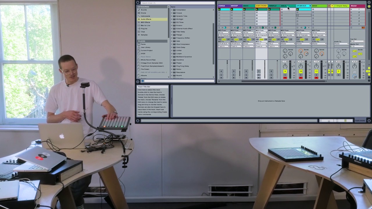 Ableton Live Tutorial : Replicating MPC track mutes in Ableton