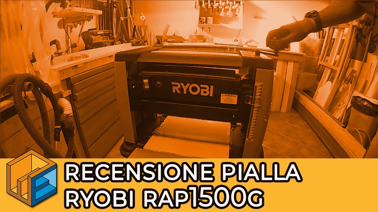 Pialla Ryobi RAP1500G // Fai da te recensione
