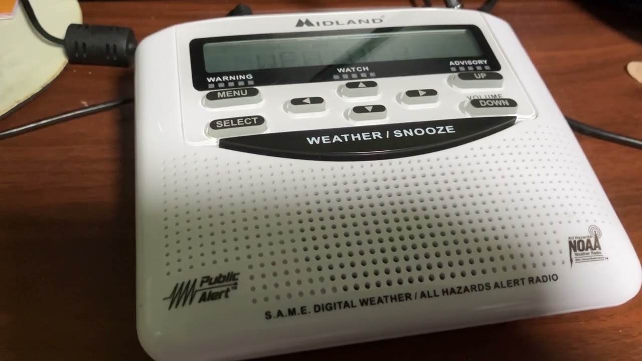 NOAA Weather Radio - Flood Warning & Dense Fog Advisories for Oregon Lowlands