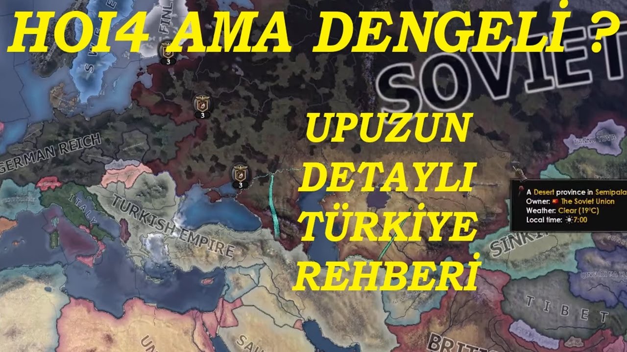 HOI4 ama Dengeli? T&uuml;rkiye Detaylı Upuzun Rehber 1. B&ouml;l&uuml;m Yeni A&ccedil;ılışımız Balkan İran Fethi &Ouml;ğretici