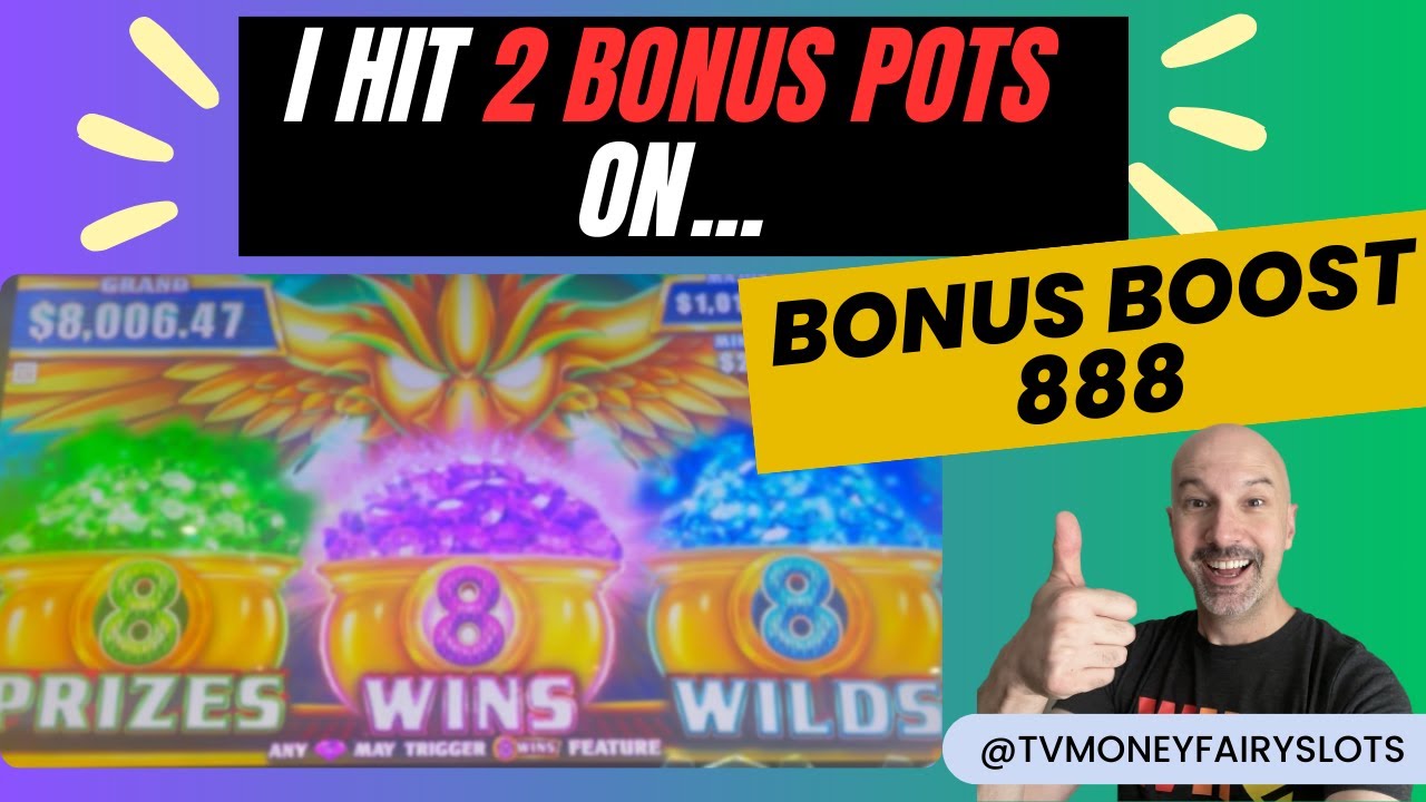 I Hit DOUBLE BONUS POTS on BONUS BOOST 888!