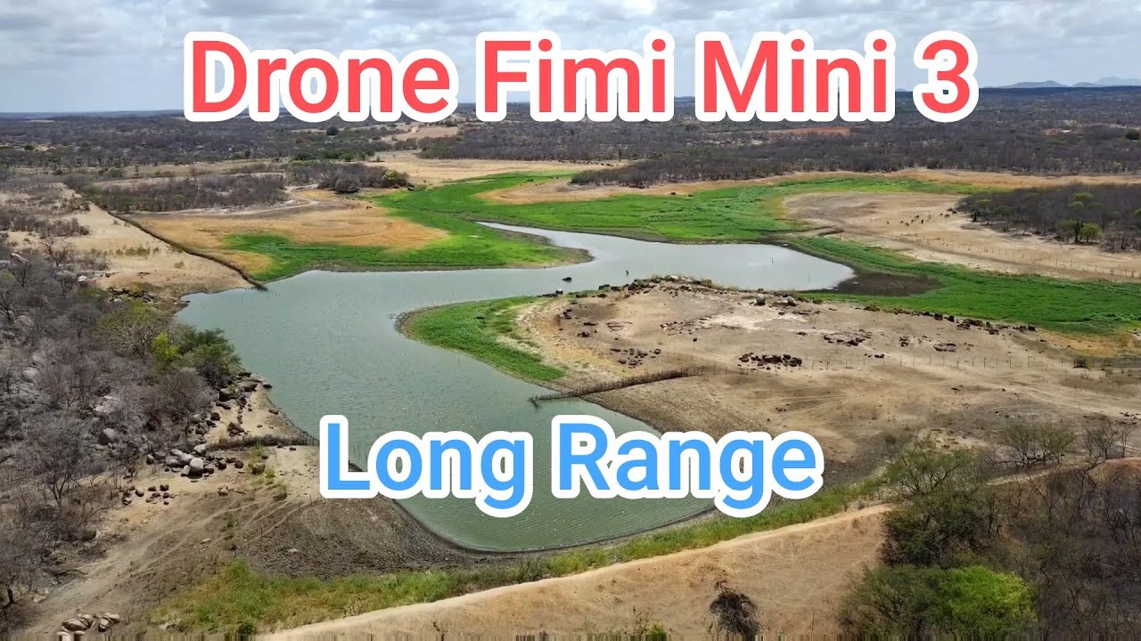 LONG RANGE com o drone Fimi Mini 3, voo realizado no dia 11/01/2026. Sítio Grossos, Apodi RN