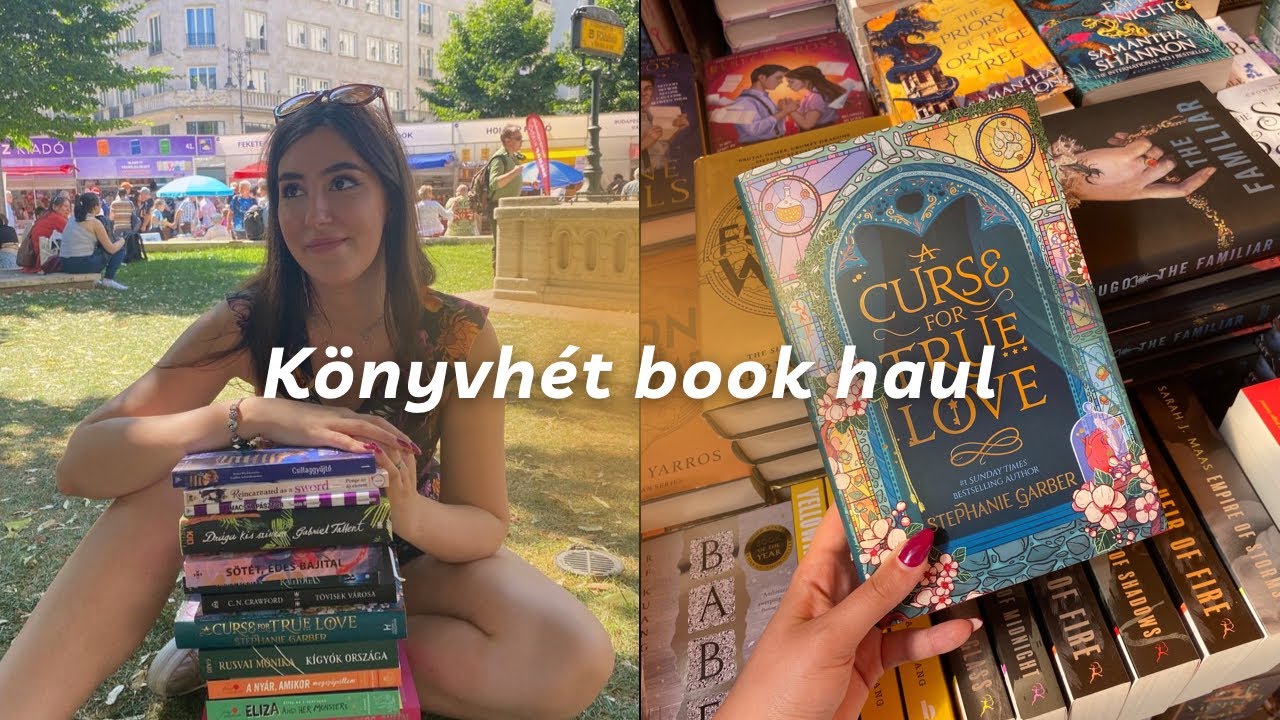 Hatalmas könyvheti book haul & élménybeszámoló | BORKAREADS