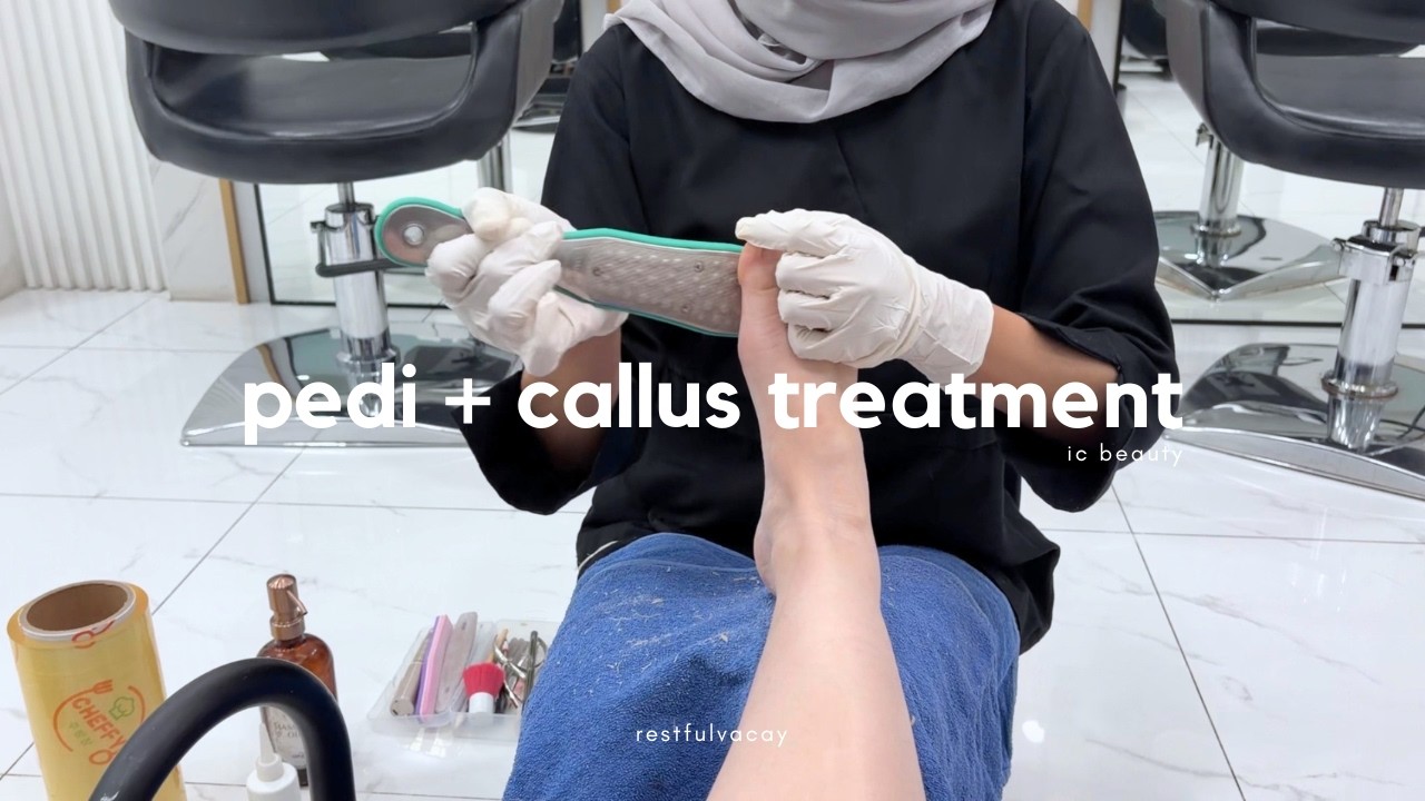 ASMR Pedicure Spa & Callus Removal Treatment | IC Beauty Bandung