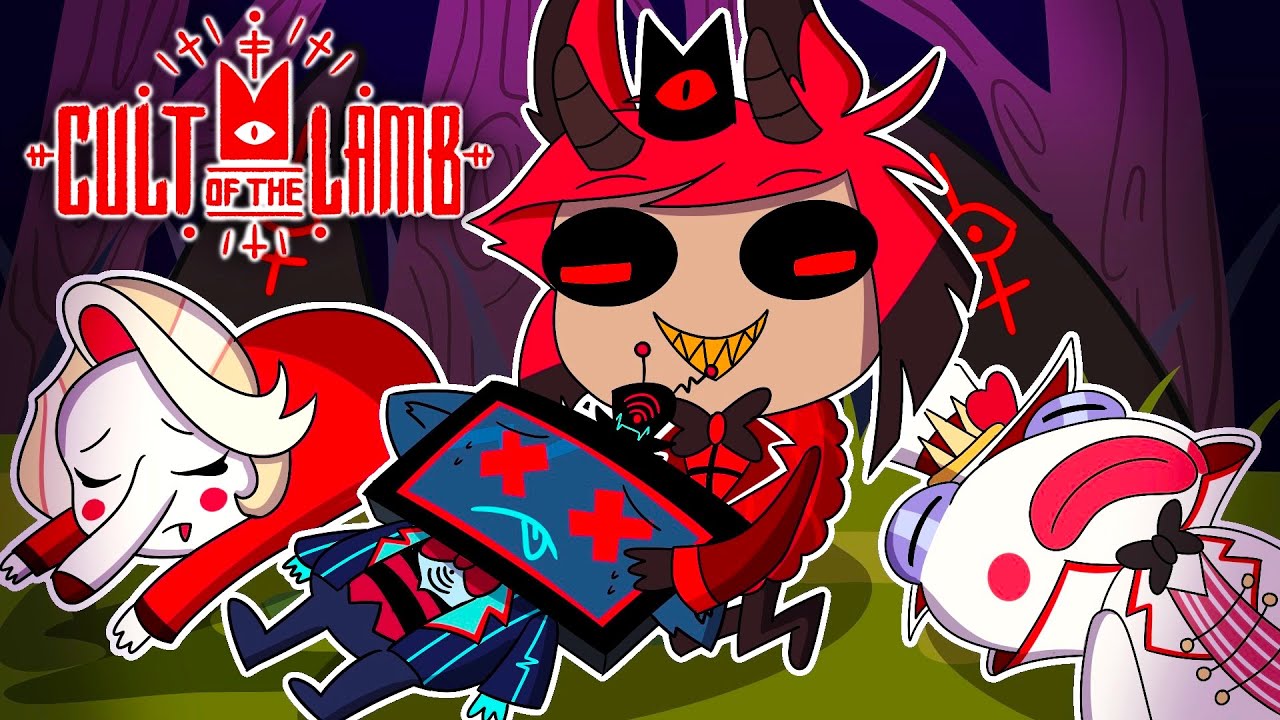 Alastor Starts RIVAL CULT to CHALLENGE Vox in Hazbin Hotel (Cult of the Lamb)