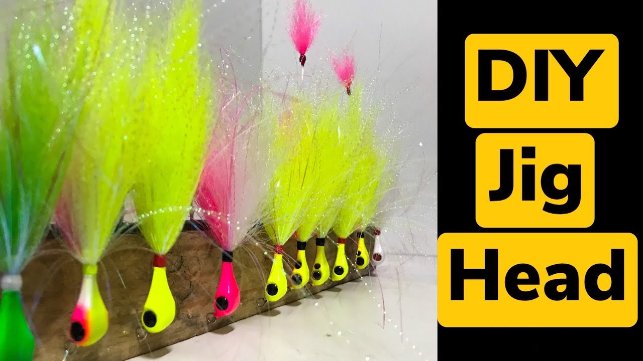 DIY Faça você mesmo Lure Jig Head Banana. Pesca Muito