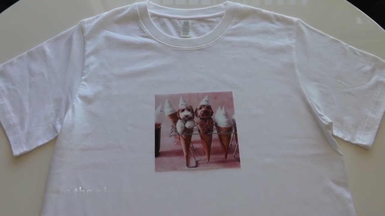 How to Iron a Photo onto a T-shirt step by step tutorial