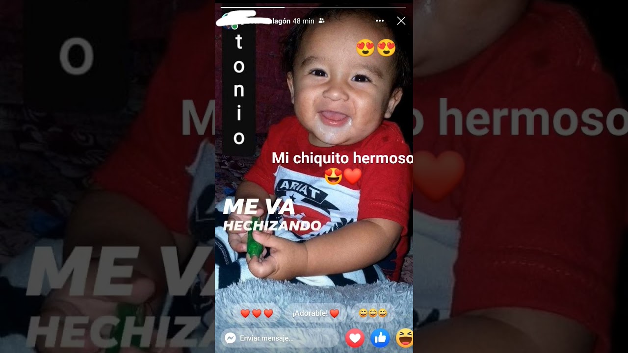 mi ni&ntilde;o ❤️