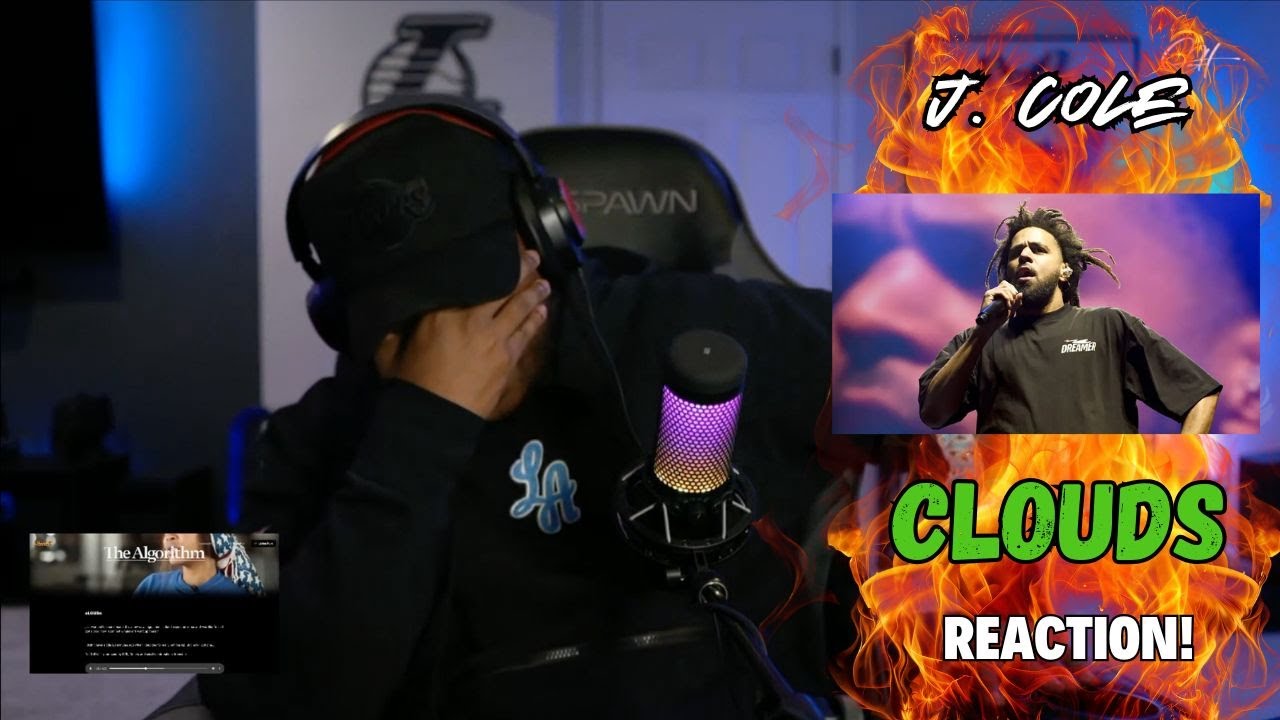 This Song Actually Left Me Speechless! J. Cole: cLOUDs - REACTION!