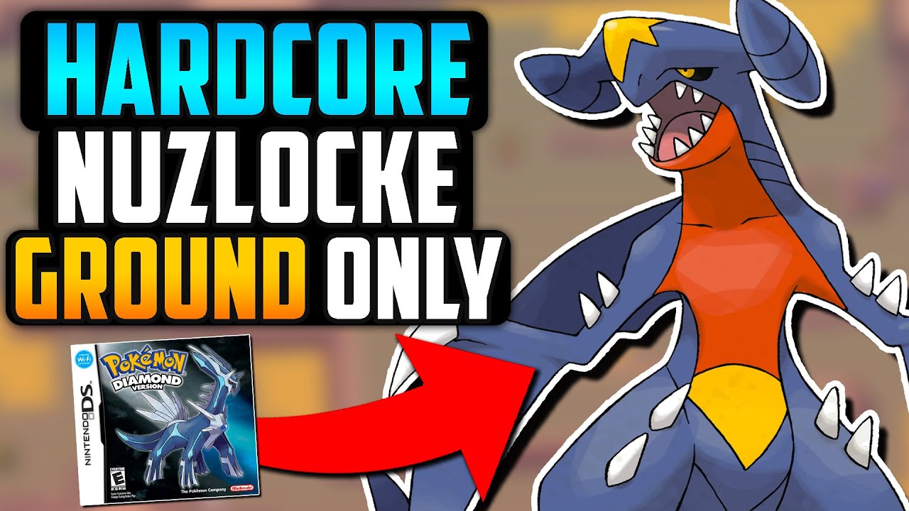 МОГУ ЛИ Я ПОБЕДИТЬ POKÉMON DIAMOND HARDCORE NUZLOCKE, ИСПОЛЬЗУЯ ТОЛЬКО ЗЕМЕЛЬНЫЕ ТИПЫ!? (Вызов по...